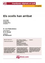 Els ocells han arribat-L'Esquitx (peces soltes en pdf)-Escoles de Música i Conservatoris Grau Elemental-Partitures Bàsic