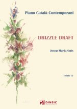 Drizzle Draft-Piano català contemporani-Partitures Intermig