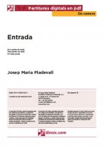 Entrada-Da Camera (peces soltes en pdf)-Partitures Bàsic