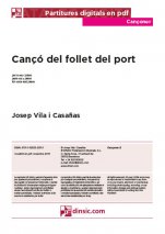 Cançó del follet del port-Cançoner (separate PDF pieces)-Music Schools and Conservatoires Elementary Level-Scores Elementary