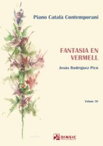 Fantasia en Vermell-Piano català contemporani-Partituras Intermedio-Partituras Avanzado