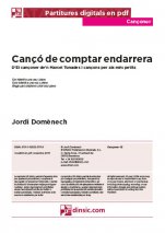 Cançó de comptar endarrera-Cançoner (separate PDF pieces)-Music Schools and Conservatoires Elementary Level-Scores Elementary