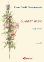 Quadrat màgic-Piano català contemporani-Music Schools and Conservatoires Advanced Level-Scores Advanced
