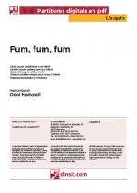 Fum, fum, fum!-L'Esquitx (separate PDF pieces)-Music Schools and Conservatoires Elementary Level-Scores Elementary