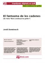 El fantasma de les cadenes-Nem a endreçar les golfes (piezas sueltas en pdf)-Escuelas de Música i Conservatorios Grado Elemental-Partituras Básico