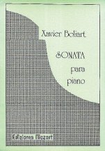 Sonata para piano-Música instrumental (publicación en papel)-Partituras Intermedio