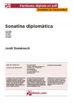 Sonatina diplomàtica-Sonatines de Carnestoltes (publicación en pdf)-Escuelas de Música i Conservatorios Grado Elemental-Partituras Básico