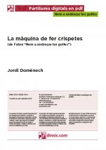 La màquina de fer crispetes-Nem a endreçar les golfes (separate PDF pieces)-Music Schools and Conservatoires Elementary Level-Scores Elementary