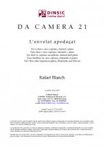 Da Camera 21: L'envelat pedaçat-Da Camera (publicació en pdf)-Partitures Bàsic