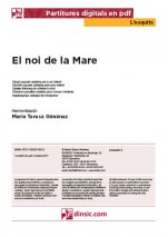 El Noi de la Mare-L'Esquitx (peces soltes en pdf)-Escoles de Música i Conservatoris Grau Elemental-Partitures Bàsic