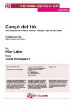 Cançó del tió-Cançoner (separate PDF pieces)-Music Schools and Conservatoires Elementary Level-Scores Elementary