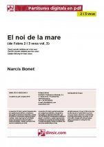 El noi de la mare-2-3 veus (separate PDF pieces)-Music Schools and Conservatoires Elementary Level