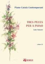 Tres peces per a piano-Piano català contemporani-Música Tradicional Catalunya-Partitures Bàsic-Partitures Intermig