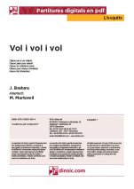 Vol i vol i vol-L'Esquitx (piezas sueltas en pdf)-Escuelas de Música i Conservatorios Grado Elemental-Partituras Básico