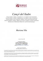 Cançó del lladre-Música vocal (digital PDF copy)-Scores Elementary