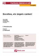 Escolteu, els àngels canten!-L'Esquitx (peces soltes en pdf)-Escoles de Música i Conservatoris Grau Elemental-Partitures Bàsic