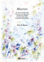 Miserere-Música vocal (publicació en paper)-Escoles de Música i Conservatoris Grau Mitjà-Partitures Intermig