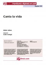 Canta la vida-Esplai XXI (peces soltes en pdf)-Partitures Bàsic