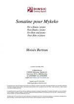 Sonatine pour Mykeko-Instrumental Music (digital PDF copy)-Scores Advanced