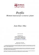 Perfils-Music for Cobla Instruments (digital PDF copy)-Traditional Music Catalonia