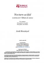 Nocturn acèfal-Àlbum de notes-Partitures Bàsic