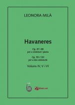 Havaneres, volums IV, V i VI-Col·lecció Havaneres - Leonora Milà (paper copy)-Music Schools and Conservatoires Advanced Level-Music Schools and Conservatoires Intermediate Level-Scores Advanced-Scores Intermediate