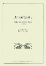 Madrigal I. Goigs de Nostra Dona-Música vocal (publicació en paper)-Partitures Intermig