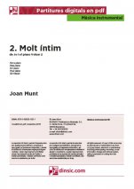 Molt íntim-Música instrumental (piezas sueltas en pdf)-Partituras Básico