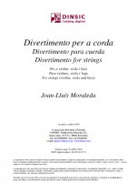 Divertimento para cuerda-Música instrumental (publicación en pdf)-Partituras Intermedio