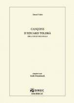 Cançons d'Eduard Toldrà  per a cor de veus iguals i piano-Música coral catalana (paper copy)-Music Schools and Conservatoires Intermediate Level-Scores Advanced-Scores Intermediate