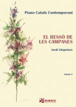 El ressò de les campanes-Piano català contemporani-Partituras Intermedio