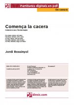Comienza la caza-Da Camera (piezas sueltas en pdf)-Partituras Básico