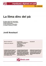 La llima dins del pa-Da Camera (piezas sueltas en pdf)-Escuelas de Música i Conservatorios Grado Elemental-Partituras Básico