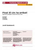 Final. El circ ha arribat!-Da Camera (separate PDF pieces)-Music Schools and Conservatoires Elementary Level-Scores Elementary