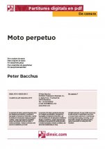Moto perpetuo-Da Camera (piezas sueltas en pdf)-Partituras Básico