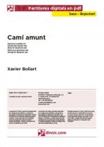 Camí amunt-Repertorio para Saxo (piezas sueltas en pdf)-Partituras Básico