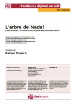 L'arbre de Nadal-Da Camera (peces soltes en pdf)-Partitures Bàsic