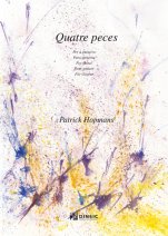 Quatre peces per a guitarra-Música instrumental (publicació en paper)-Partitures Bàsic