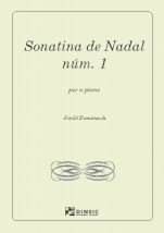 Sonatina de Nadal núm. 1-Música instrumental (publicació en paper)-Partitures Bàsic