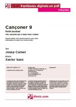 Cançoner 9-Cançoner (digital PDF copy)-Scores Elementary