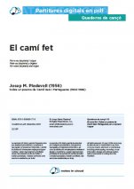 El camí fet-Quaderns de cançó (peces soltes en pdf)-Escoles de Música i Conservatoris Grau Superior-Partitures Avançat