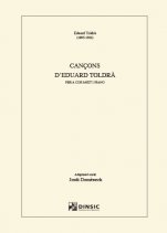 Cançons d'Eduard Toldrà per a cor mixt i piano-Música coral catalana (paper copy)-Music Schools and Conservatoires Intermediate Level-Scores Advanced-Scores Intermediate