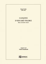 Cançons d'Eduard Toldrà per a cor mixt i piano-Música coral catalana (publicación en papel)-Escuelas de Música i Conservatorios Grado Medio-Partituras Avanzado-Partituras Intermedio