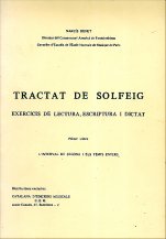 Tractat de solfeig: exercicis 1-Tractat de solfeig: els elements essencials de la música-Escoles de Música i Conservatoris Grau Mitjà