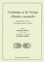 Cantata a la Virgen  Hasta cuando-Música vocal (publicación en papel)-Partituras Básico
