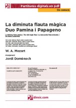 La diminuta flauta màgica Duo Pamina i Papageno-Da Camera (peces soltes en pdf)-Partitures Bàsic