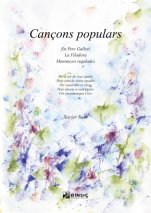 Cançons populars-Música vocal (publicación en papel)-Partituras Intermedio