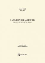 A l'ombra del lledoner-Separates d'obres vocals o corals-Escuelas de Música i Conservatorios Grado Superior-Partituras Avanzado