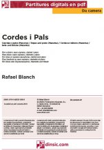 Cordes i Pals-Da Camera (peces soltes en pdf)-Partitures Bàsic