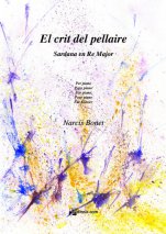 El crit del pellaire sardana for piano-Instrumental Music (paper copy)-Music Schools and Conservatoires Advanced Level-Scores Advanced